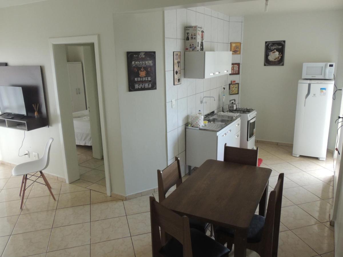 شقة Chapecó  في Apartamento Mobiliado Com Garagem المظهر الخارجي الصورة